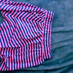 Black and pink skirt